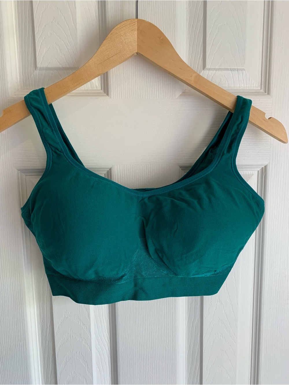 Shapermint Teal Seamless Wireless Bra Truekind XL soft comfy everyday essentials